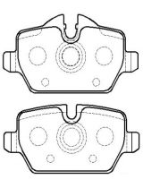 HSB HP9693 Колодки дисковые