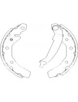 NIPPARTS J3500905 Колодки дисковые