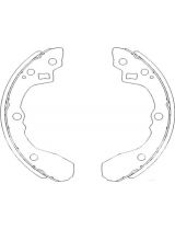 NIPPARTS J3500321 Колодки дисковые