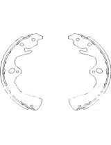 NIPPARTS J3500307 Колодки дисковые