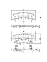 NIPPARTS N3610312 Колодки дисковые