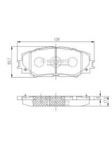 NIPPARTS J3602120 Колодки дисковые