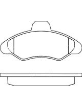 MEYLE 0252117118 Колодки дисковые