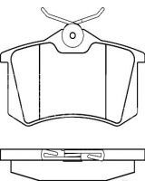 MEYLE 0252096117 Колодки дисковые