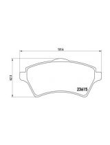 BREMBO P44011 Колодки дисковые