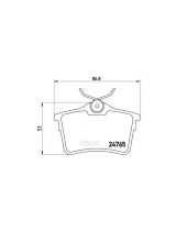 BREMBO P61084 Колодки дисковые