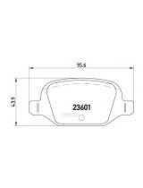 BREMBO P23064 Колодки дисковые