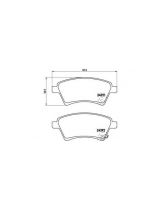 BREMBO P23105 Колодки дисковые