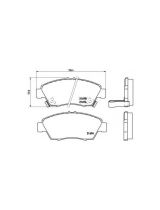 BREMBO P28023 Колодки дисковые