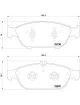 BREMBO P85127 Колодки дисковые