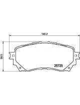 BREMBO P49048 Колодки дисковые передние