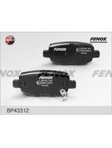 FENOX BP43312 Колодки дисковые задние