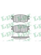 LPR 05P1345 Колодки дисковые