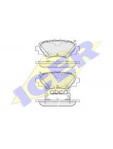ICER 182169 Колодки дисковые задние