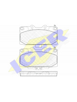 ICER 181733 Колодки дисковые