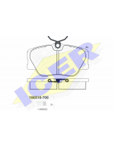 ICER 180510-700 Колодки дисковые передние