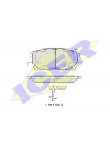 ICER 181584 Колодки дисковые