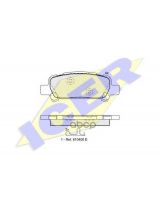 ICER 181736 Колодки дисковые
