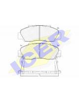 ICER 181019 Колодки дисковые