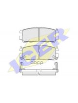 ICER 140991 Колодки дисковые задние