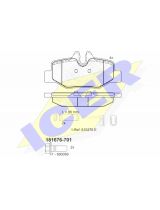 ICER 181676-701 Колодки дисковые