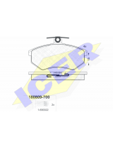 ICER 180809-700 Колодки дисковые