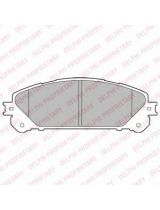 Delphi LP2201 Колодки дисковые передние