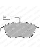 Delphi LP1721 Колодки дисковые передние