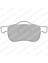 Delphi LP1458 Колодки дисковые передние