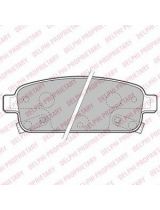 Delphi LP2167 Колодки дисковые задние