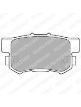 Delphi LP1507 Колодки дисковые задние