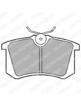 Delphi LP571 Колодки дисковые задние