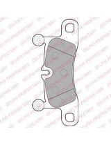 Delphi LP2233 Колодки дисковые задние