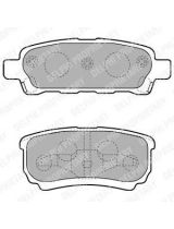 Delphi LP1852 Колодки дисковые задние