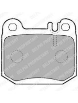 Delphi LP1705 Колодки дисковые задние