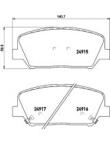 NISSHINBO NP6047 Колодки дисковые передние