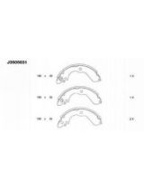 NIPPARTS J3505031 Колодки барабанные