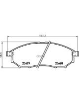 NISSHINBO NP2006 Колодки дисковые передние