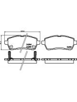 NISSHINBO NP5030 Колодки дисковые передние