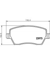NISSHINBO NP2010 Колодки дисковые передние