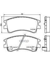 NISSHINBO NP5007 Колодки дисковые передние