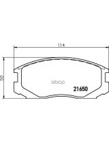 NISSHINBO NP3003 Колодки дисковые передние