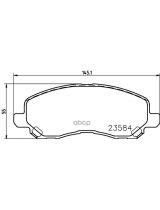 NISSHINBO NP3009 Колодки дисковые передние
