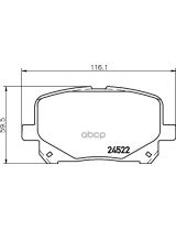 NISSHINBO NP1065 Колодки дисковые передние