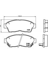 NISSHINBO NP1000 Колодки дисковые передние