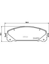 NISSHINBO NP1109 Колодки дисковые передние