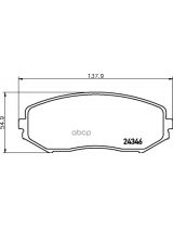 NISSHINBO NP9003 Колодки дисковые передние
