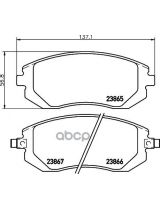 NISSHINBO NP7001 Колодки дисковые передние