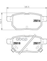 NISSHINBO NP1071 Колодки дисковые задние