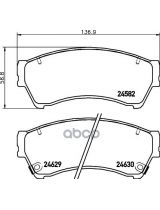 NISSHINBO NP5017 Колодки дисковые передние